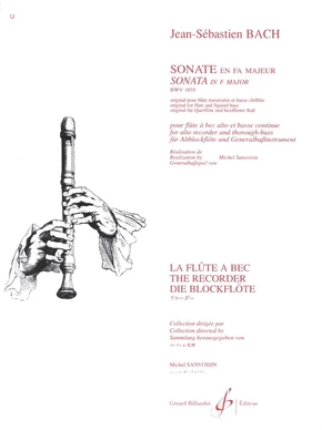 Sonate en Fa majeur bwv 1035